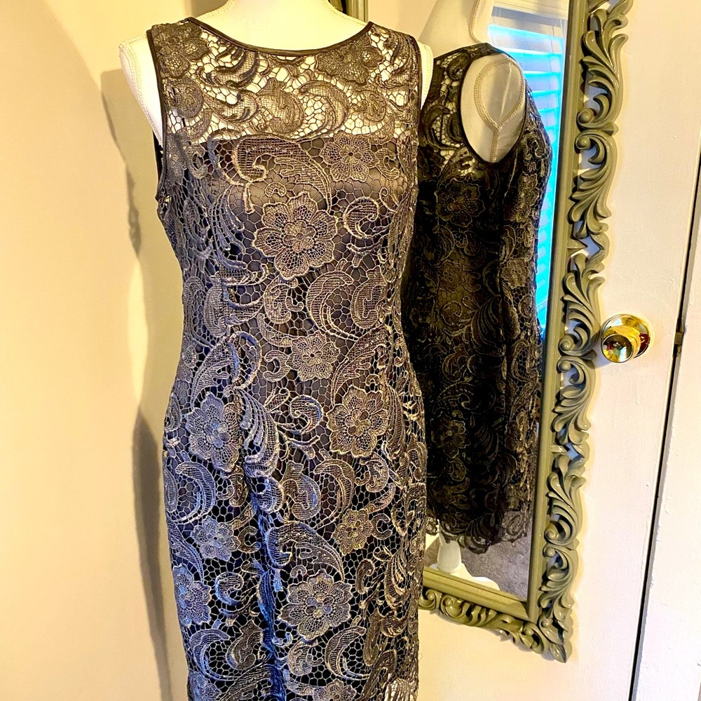 Formal tea length Dress- size 12